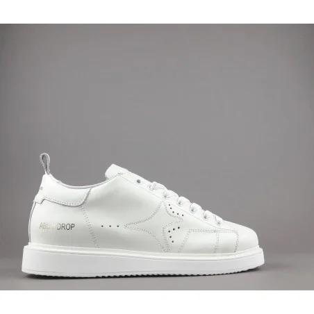 Ama Brand _ Sa Sneakers Uomo Drop Pelle Bianco Prezzo 195,00