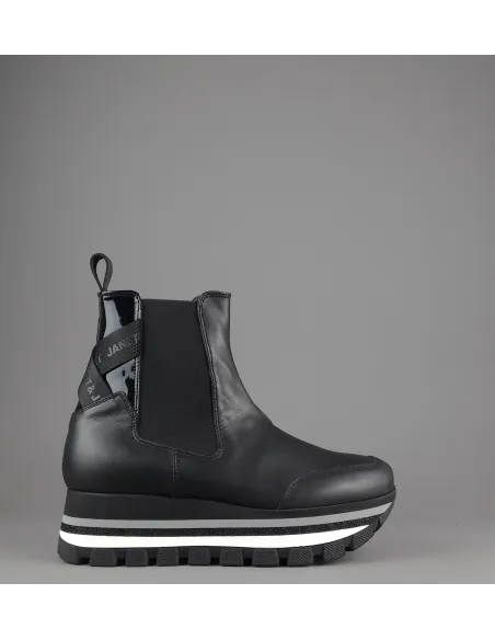 Janet & Janet Tronchetto Donna Nadine Pelle Nero Prezzo 180,00