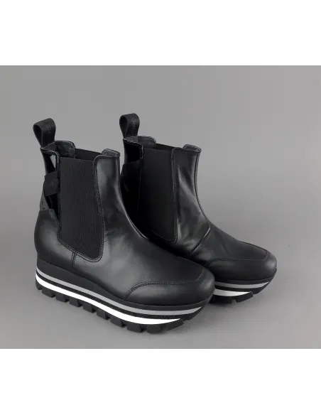 Janet & Janet Tronchetto Donna Nadine Pelle Nero Prezzo 180,00