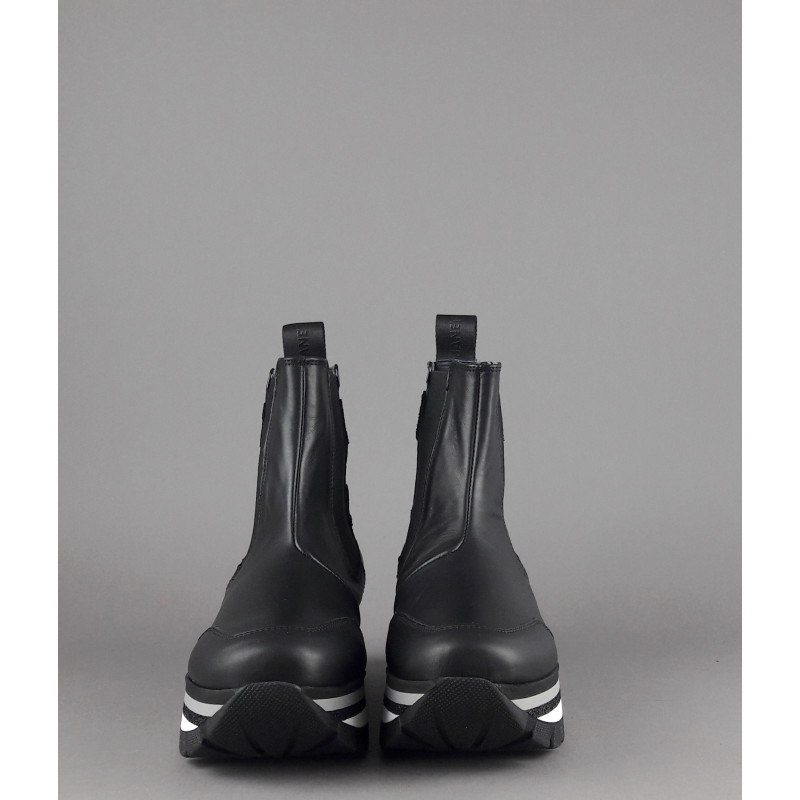 Janet & Janet " Tronchetto Donna Nadine Pelle Nero Prezzo 180,00