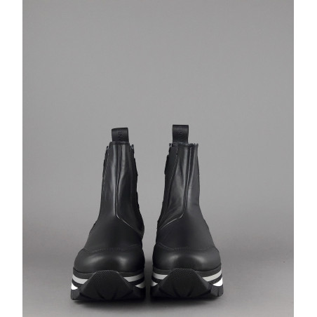 Janet & Janet " Tronchetto Donna Nadine Pelle Nero Prezzo 180,00