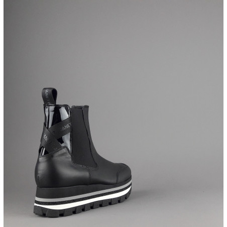 Janet & Janet " Tronchetto Donna Nadine Pelle Nero Prezzo 180,00