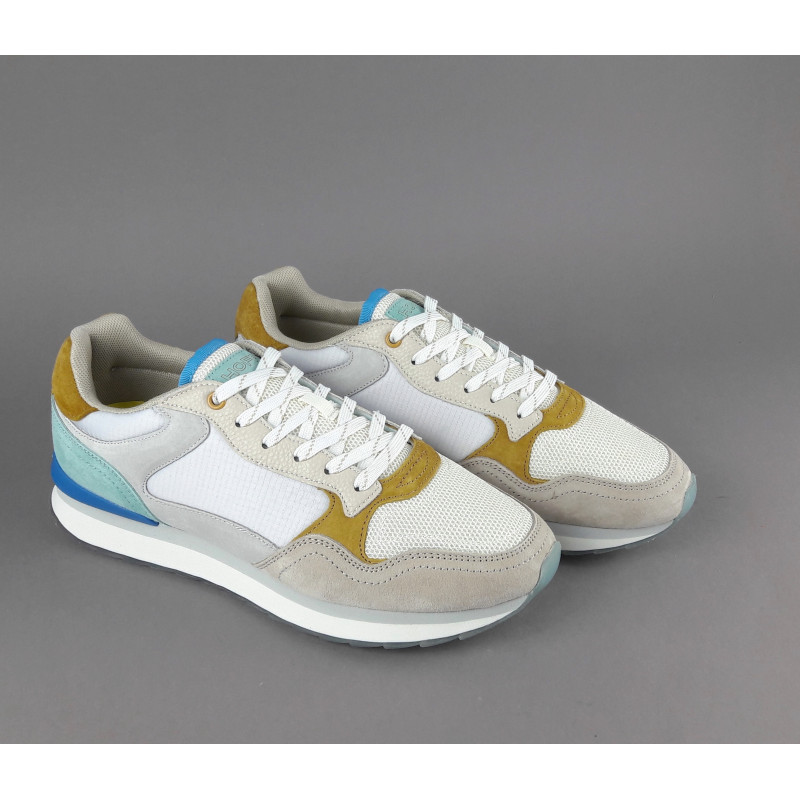Hoff _ Sa Sneakers Uomo City Sapporo Camoscio Tela Beige Opaco Prezzo 99,00