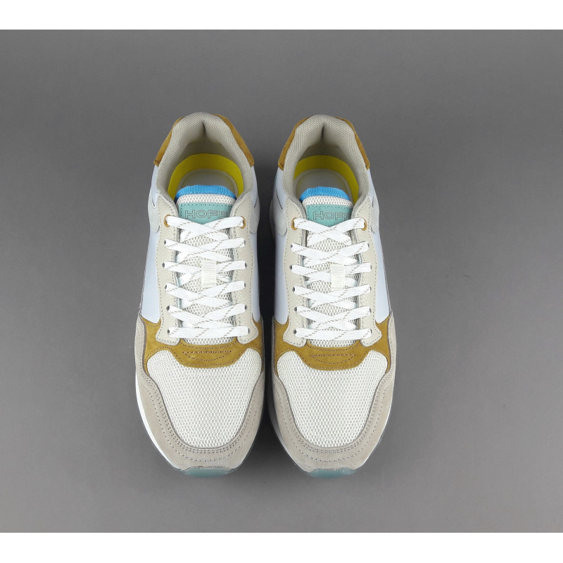 Hoff _ Sa Sneakers Uomo City Sapporo Camoscio Tela Beige Opaco Prezzo 99,00