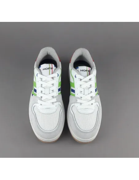 Hoff Sneakers Uomo Metro Palmetto Camoscio Tela Ghiaccio Prezzo 130,00