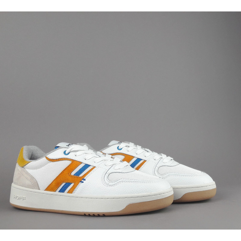 Hoff _ Sneakers Uomo Metro Shinjuku Pelle Tela Bianco Prezzo 130,00