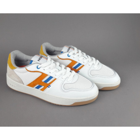 Hoff _ Sneakers Uomo Metro Shinjuku Pelle Tela Bianco Prezzo 130,00