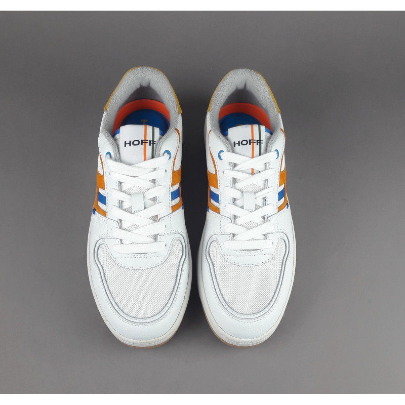 Hoff _ Sneakers Uomo Metro Shinjuku Pelle Tela Bianco Prezzo 130,00