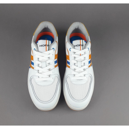 Hoff _ Sneakers Uomo Metro Shinjuku Pelle Tela Bianco Prezzo 130,00