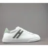 Hogan _ Sa Sneakers H365 Uomo Pelle Bianco H Canaletto Prezzo 320,00