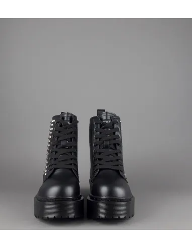 Gio Cellini " Anfibio Donna Eco PU Nero Borchie Laterali Prezzo 130,00