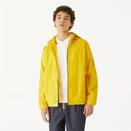 K-Way Giubbino Uomo Le Vrai 3.0 Claude Nylon Giallo Prezzo 120,00