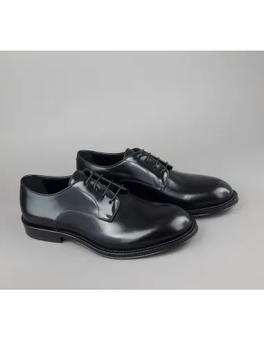 Corvari _ Sa Derby Uomo Vitello Spazzolato Nero Prezzo 255,00