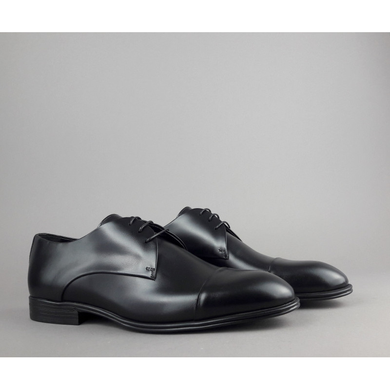 Corvari Derby Uomo Vitello Spazzolato Nero Prezzo 198,00