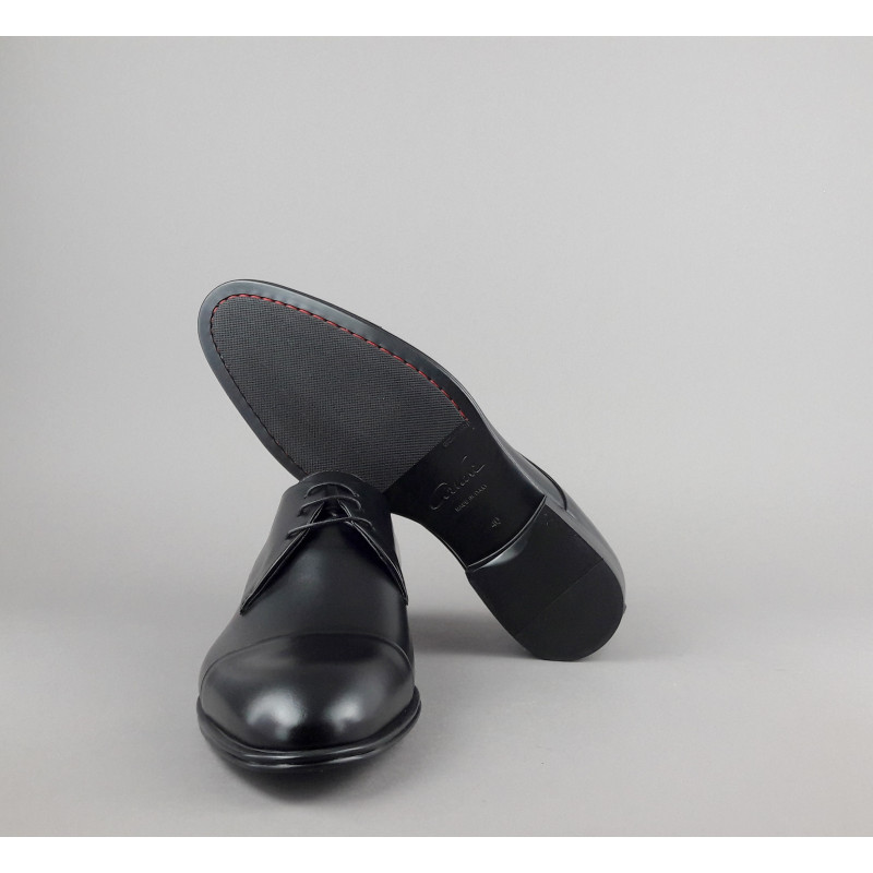 Corvari Derby Uomo Vitello Spazzolato Nero Prezzo 198,00