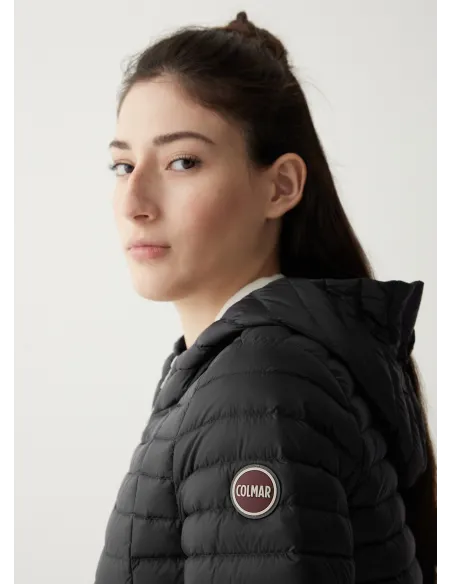 Colmar Cappa Con Cappuccio Donna Piumino Nero Prezzo 260,00