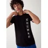 Colmar _ Sa T-Shirt Uomo Logo In Rilievo Cotone Nero Prezzo 60,00