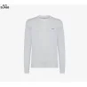 Sun 68 _ Sa Maglia Uomo Girocollo Cotone Bianco Con Toppe Prezzo 130,00