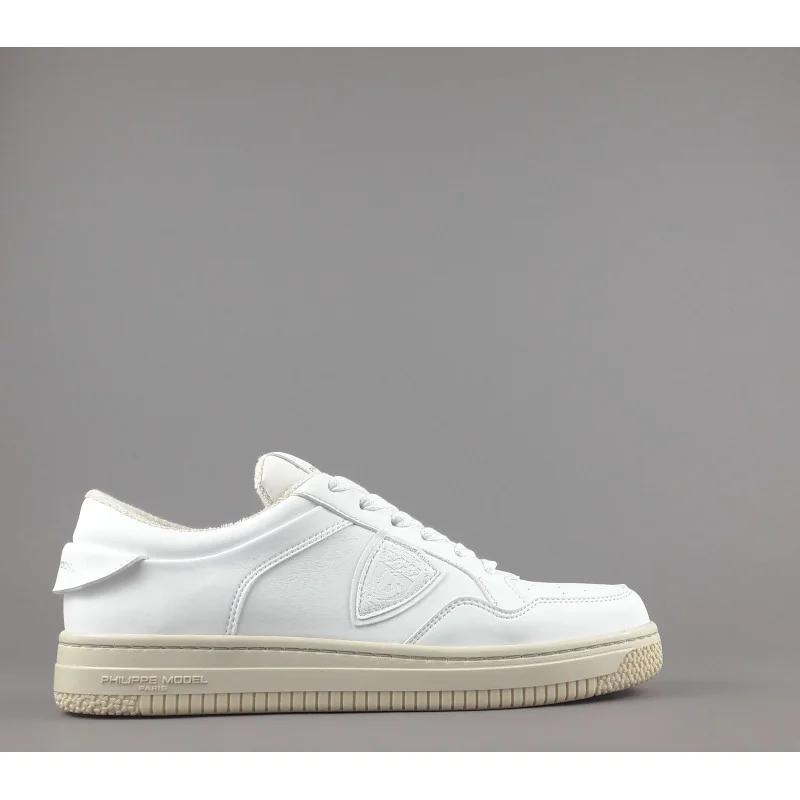 Philippe Model Sneakers Uomo Low Lyon Microfibra Vegan Bianco Prezzo 260,00