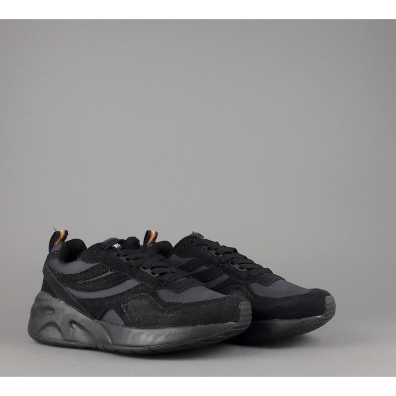 K-Way _ Sa By Superga Sneakers Training Uomo/Donna Camoscio Tela Nero Prezzo 130,00