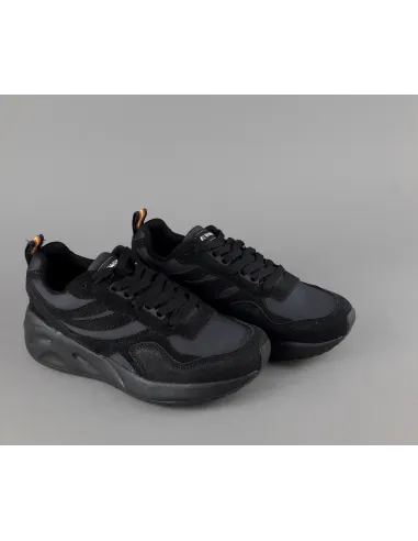 K-Way By Superga Sneakers Training Uomo/Donna Camoscio Tela Nero Prezzo 130,00