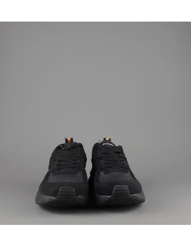 K-Way By Superga Sneakers Training Uomo/Donna Camoscio Tela Nero Prezzo 130,00