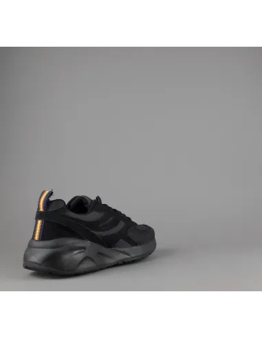 K-Way By Superga Sneakers Training Uomo/Donna Camoscio Tela Nero Prezzo 130,00