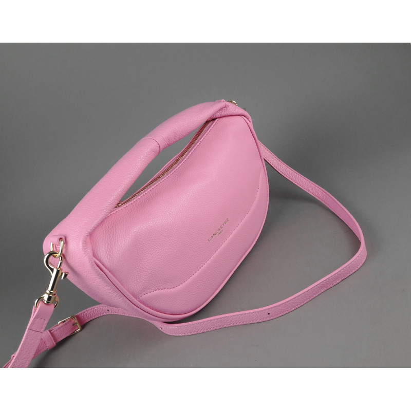 Lancaster Paris _ Sa Borsa Mano Donna Pelle Martellata Rosa Prezzo 175,00