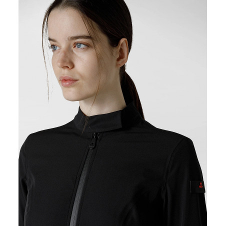 Peuterey _ Sa Giubbino Bomber Donna Nylon Stretch Nero Prezzo 280,00