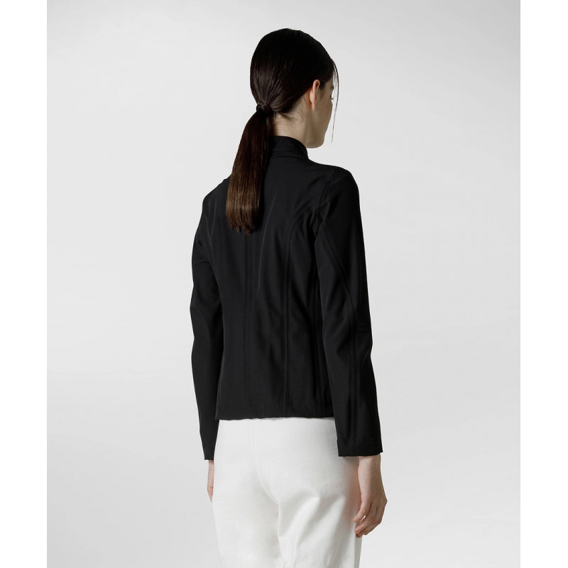 Peuterey _ Sa Giubbino Bomber Donna Nylon Stretch Nero Prezzo 280,00