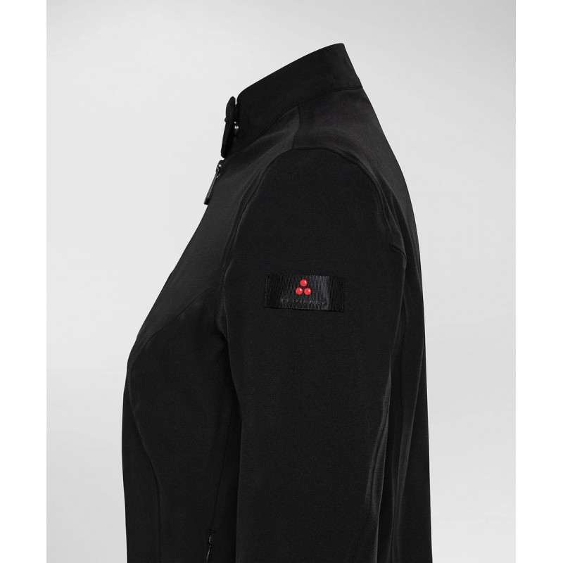Peuterey _ Sa Giubbino Bomber Donna Nylon Stretch Nero Prezzo 280,00
