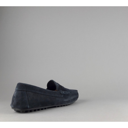 Frau Mocassino Uomo Camoscio Blu Scuro Prezzo 125,00