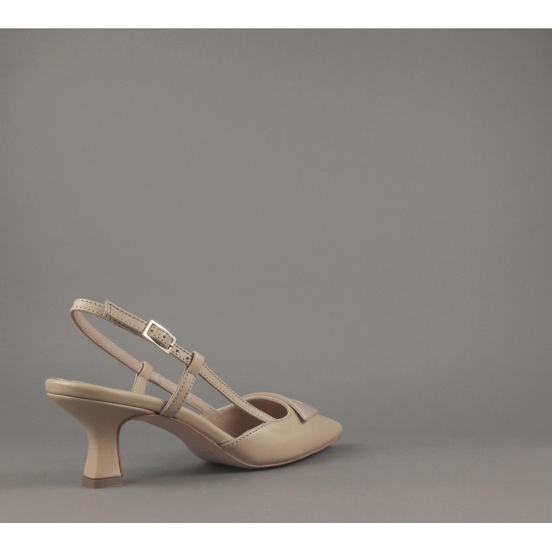 Frau _ Sa Chanel Donna Pelle Beige Naturale Cinturino Con Fibbia Prezzo 155,00