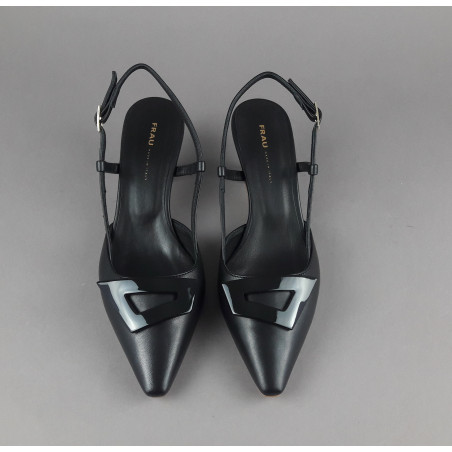 Frau _ Sa Chanel Donna Pelle Nero Cinturino Con Fibbia Prezzo 155,00