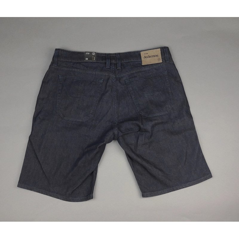 Jeckerson _ Sa Bermuda Uomo In Cotone Organico Elasticizzato Blu Scuro Prezzo 130,00