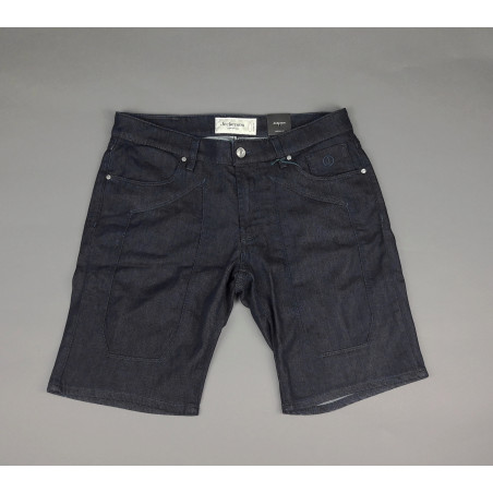Jeckerson _ Sa Bermuda Uomo In Cotone Organico Elasticizzato Blu Scuro Prezzo 130,00