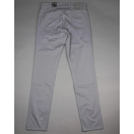 Jeckerson _ Sa Jeans Uomo In Cotone Gabardina Stretch Grigio Prezzo 150,00