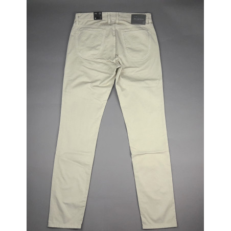 Jeckerson _ Sa Jeans Uomo In Cotone Gabardina Stretch Mastice Prezzo 150,00
