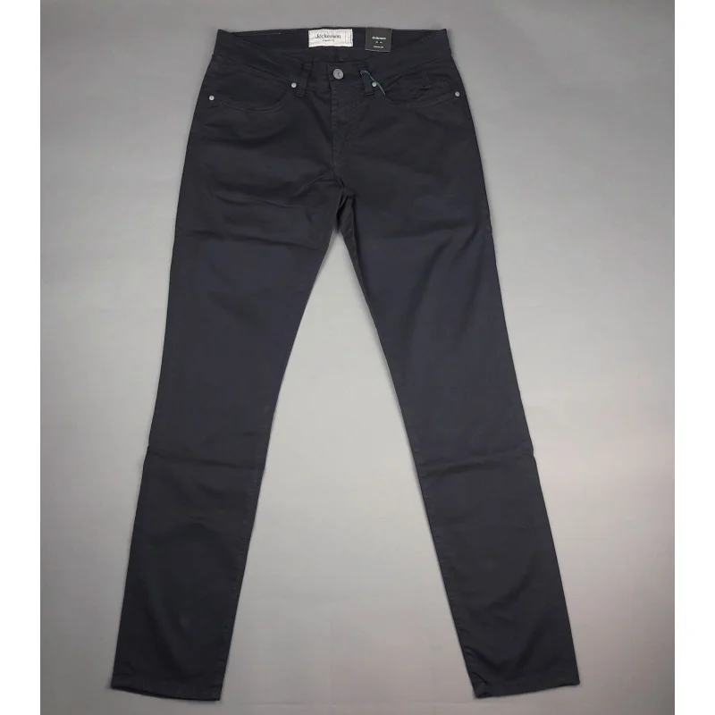 Jeckerson _ Sa Jeans Uomo In Cotone Gabardina Stretch Blu Scuro Prezzo 150,00