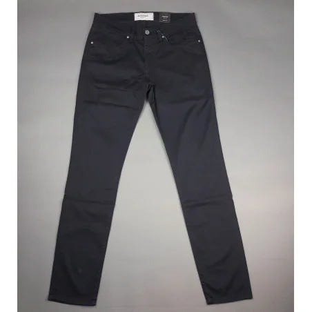 Jeckerson Jeans Uomo In Cotone Gabardina Stretch Blu Scuro Prezzo 150,00