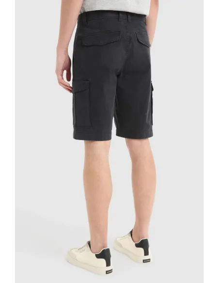 Woolrich Bermuda Cargo Uomo Cotone Blu Scuro Prezzo 100,00