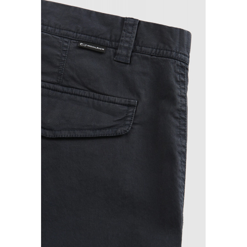 Woolrich _ Sa Bermuda Cargo Uomo Cotone Blu Scuro Prezzo 100,00