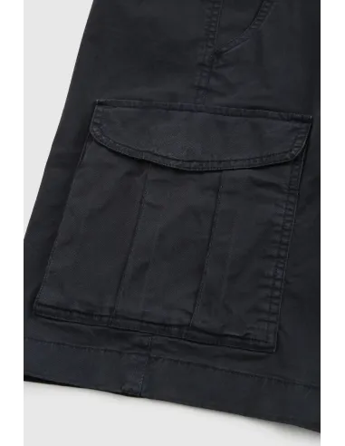 Woolrich _ Sa Bermuda Cargo Uomo Cotone Blu Scuro Prezzo 100,00