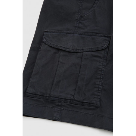Woolrich _ Sa Bermuda Cargo Uomo Cotone Blu Scuro Prezzo 100,00