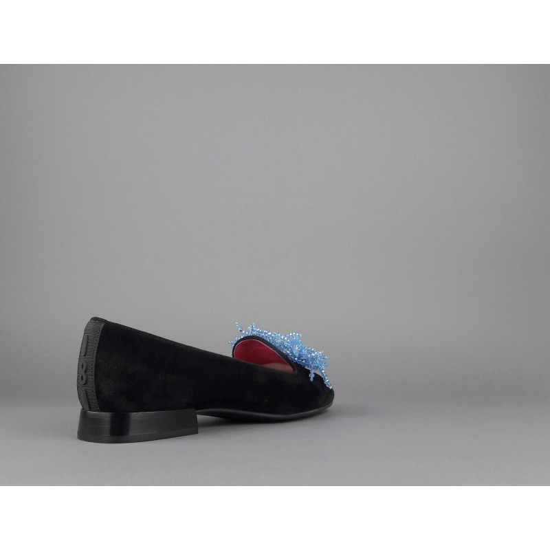181 - - Alberto Gozzi Slipper Donna Camoscio Nero Prezzo 248,00