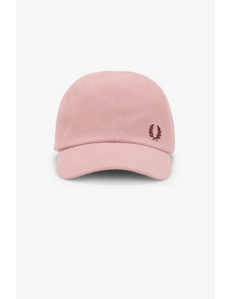 Fred Perry Cappello Con Visiera Unisex Pique Di Cotone Rosa Prezzo 75,00