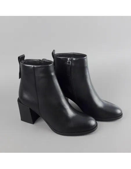 Archyve Stivaletto Donna Liscio Pelle Nero Cerniera Laterale Prezzo 240,00
