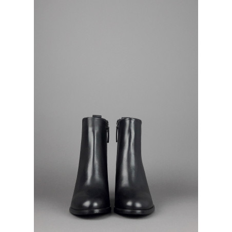 Archyve Stivaletto Donna Liscio Pelle Nero Cerniera Laterale Prezzo 240,00