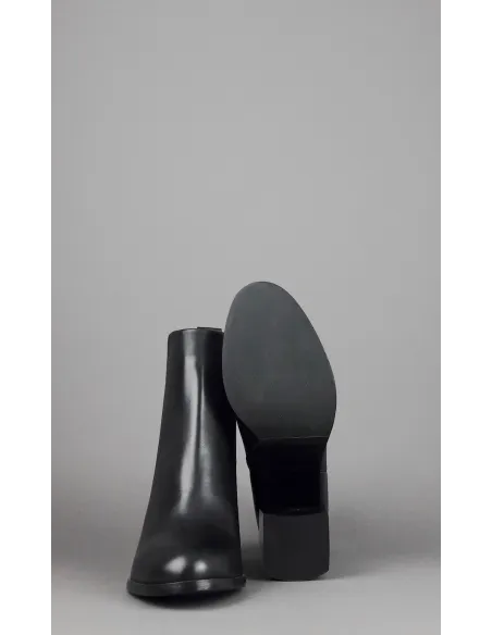 Archyve Stivaletto Donna Liscio Pelle Nero Cerniera Laterale Prezzo 240,00