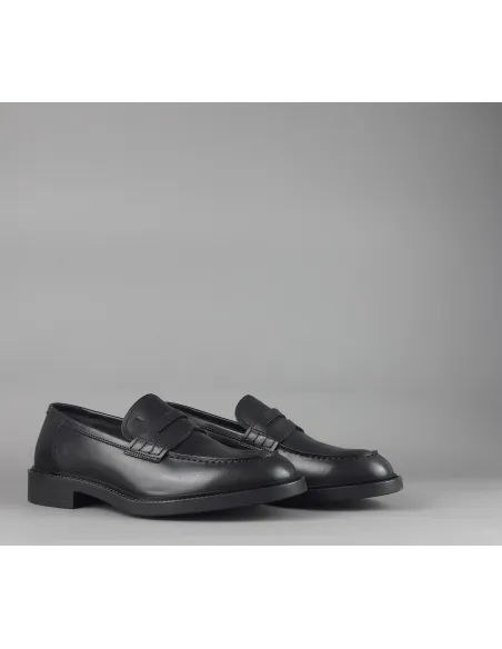 Fratelli Rossetti Mocassino Uomo Pelle Nero Fondo Gomma Prezzo 350,00
